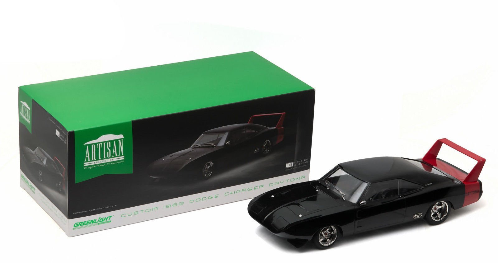Green Light Collectibles Artisan Collection 1969 Dodge Charger