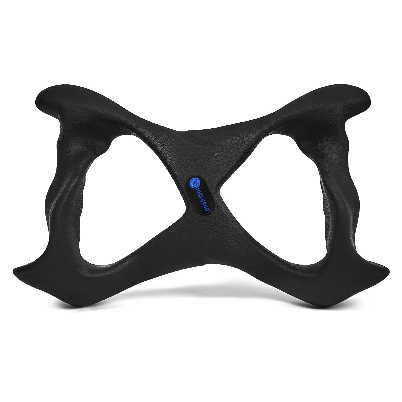 HXD-ERGO Ergonomic Gym Handles, Heavy Duty Exercise Handles for Cable Crossover Machine Tricep Exercise LAT Pull Down and Resistance Bands, Anti-slip and Anti-sweat Comfortable Grip (Double D Handle)