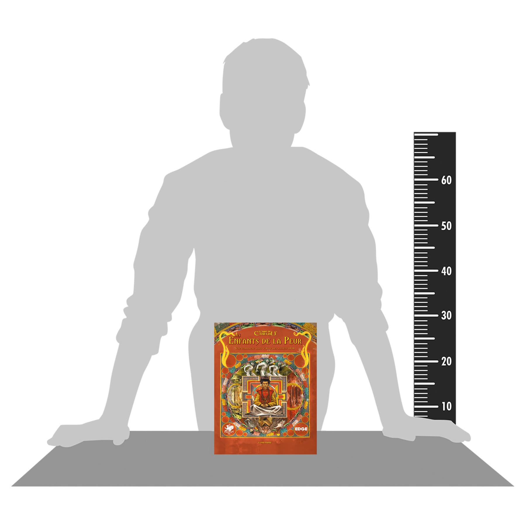 Asmodee - Der Anruf von Cthulhu – Erweiterung Die Kinder der Angst – Gesellschaftsspiel für Erwachsene & ab 14 Jahren – Ermittlungsspiele – Spielbuch – 1 bis 6 Spieler – französische Version – Edge