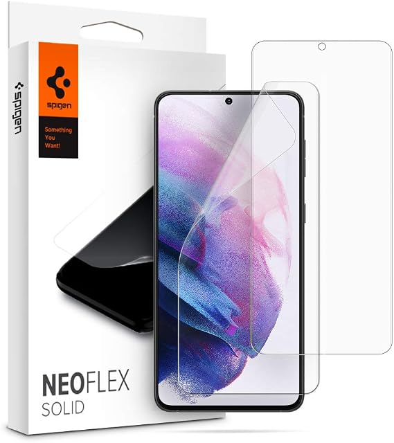Spigen 2 Pack NeoFlex Solid Screen Protector for Samsung Galaxy S21