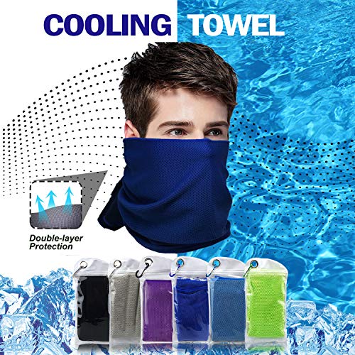 Cooling Towel for Neck Runners,Workout Towel Gym for Women/Men,Soft Breathable Instant Cooling Relief