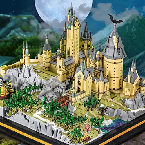 BANDRA 6862 Stück Schloss Bausteine Modell DIY Hogwarts Schloss Kompatibel mit Lego – Bild 3