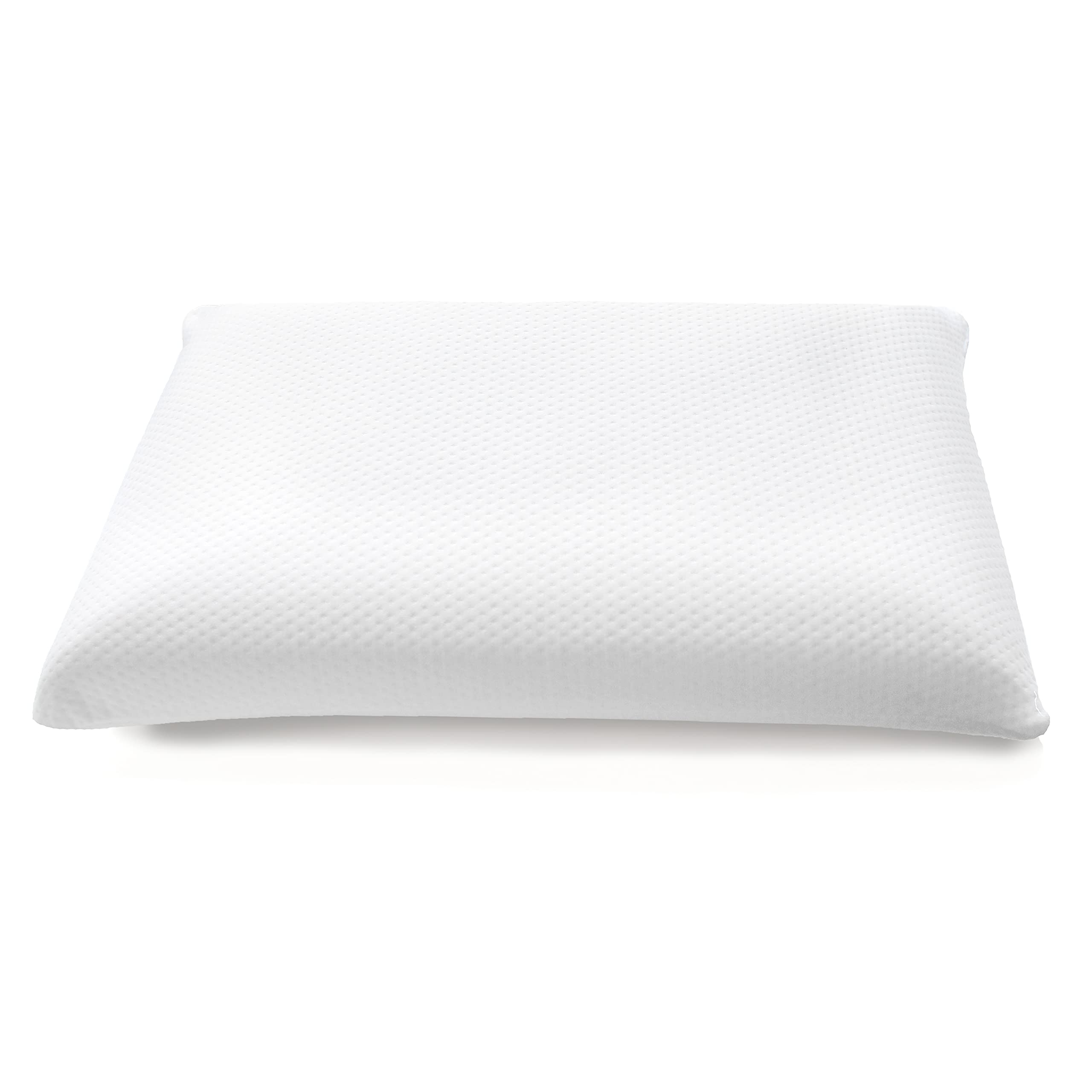 Siebenschläfer orthopädisches Nackenstützkissen mit weißem Bezug - Kopfkissen aus Viskoschaum mit 12cm Höhe (70 x 35 cm)
