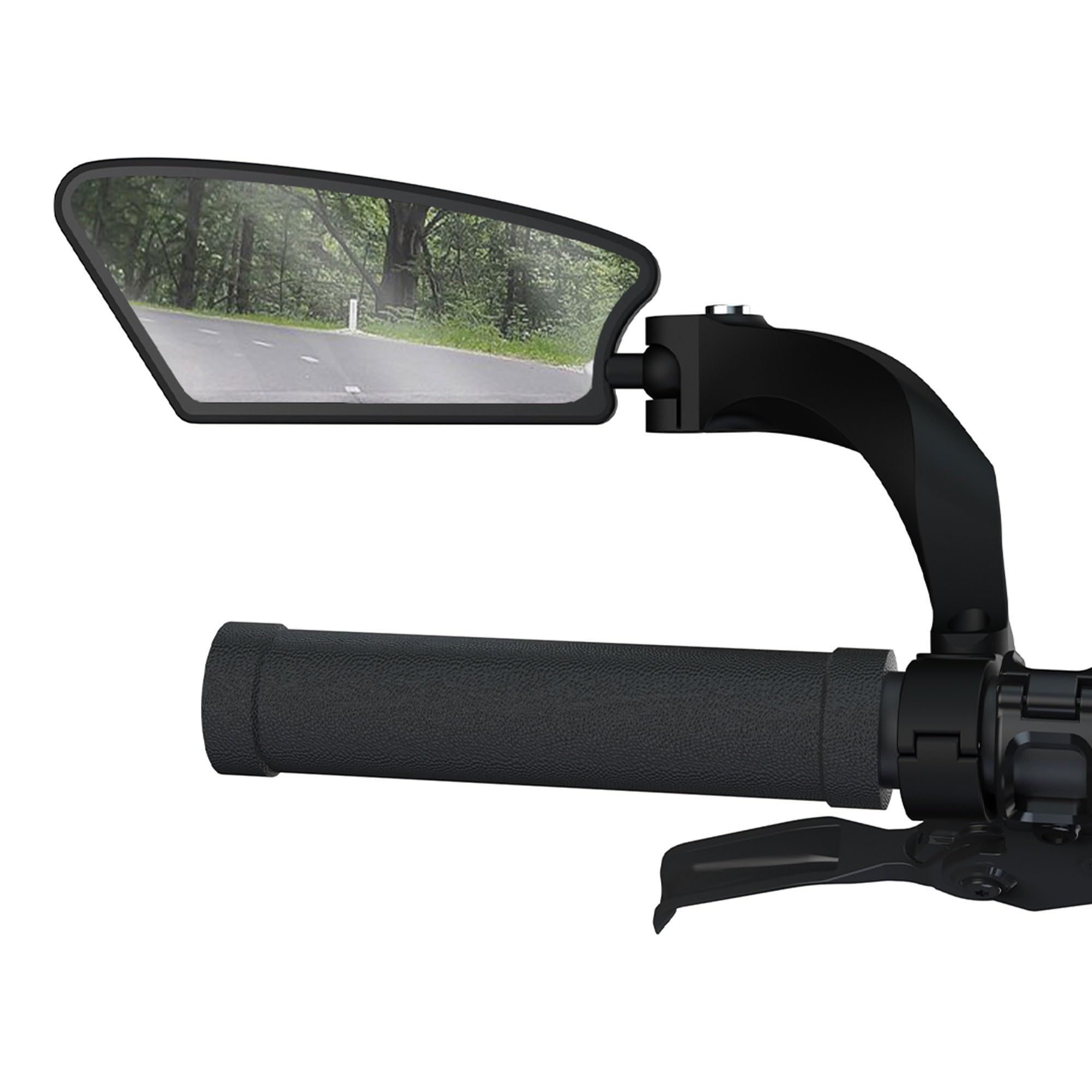 Oxford E-Mirror Adjustable E-Bike Mirror, Left. Electric Bike Mirror, Black - Image 2
