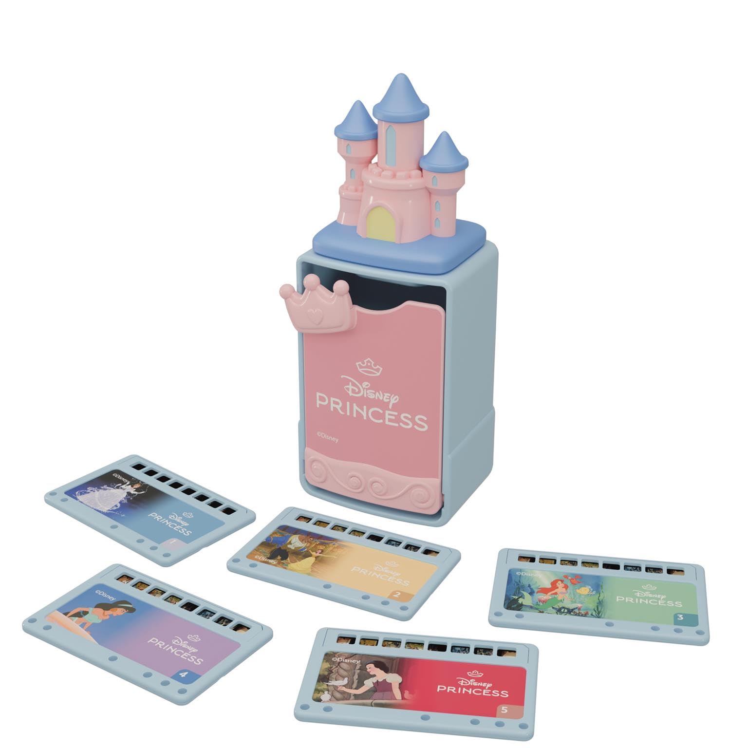 Clementoni Baby DISNEY Storytime Projector Princess Stories Add-On, 5 Cards with Little Mermaid, Snow White, Jasmine, Belle & Cinderella, Ages 2+, English Version, 61464