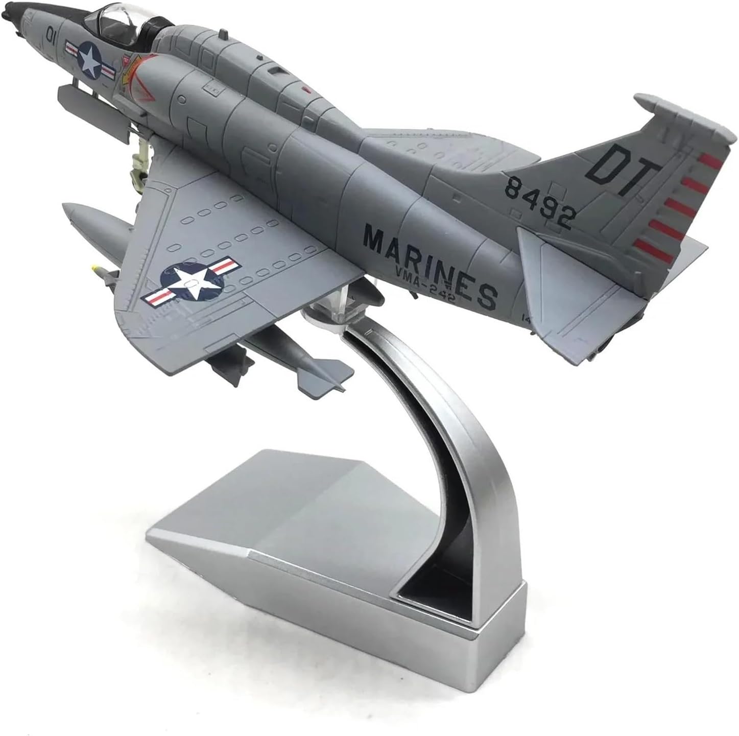 1 72 for Marine Corps Skyhawk A-4 Combat Airplane Metal Aircraft ModelCollection Souvenir Toys Hobby Playgame Kit