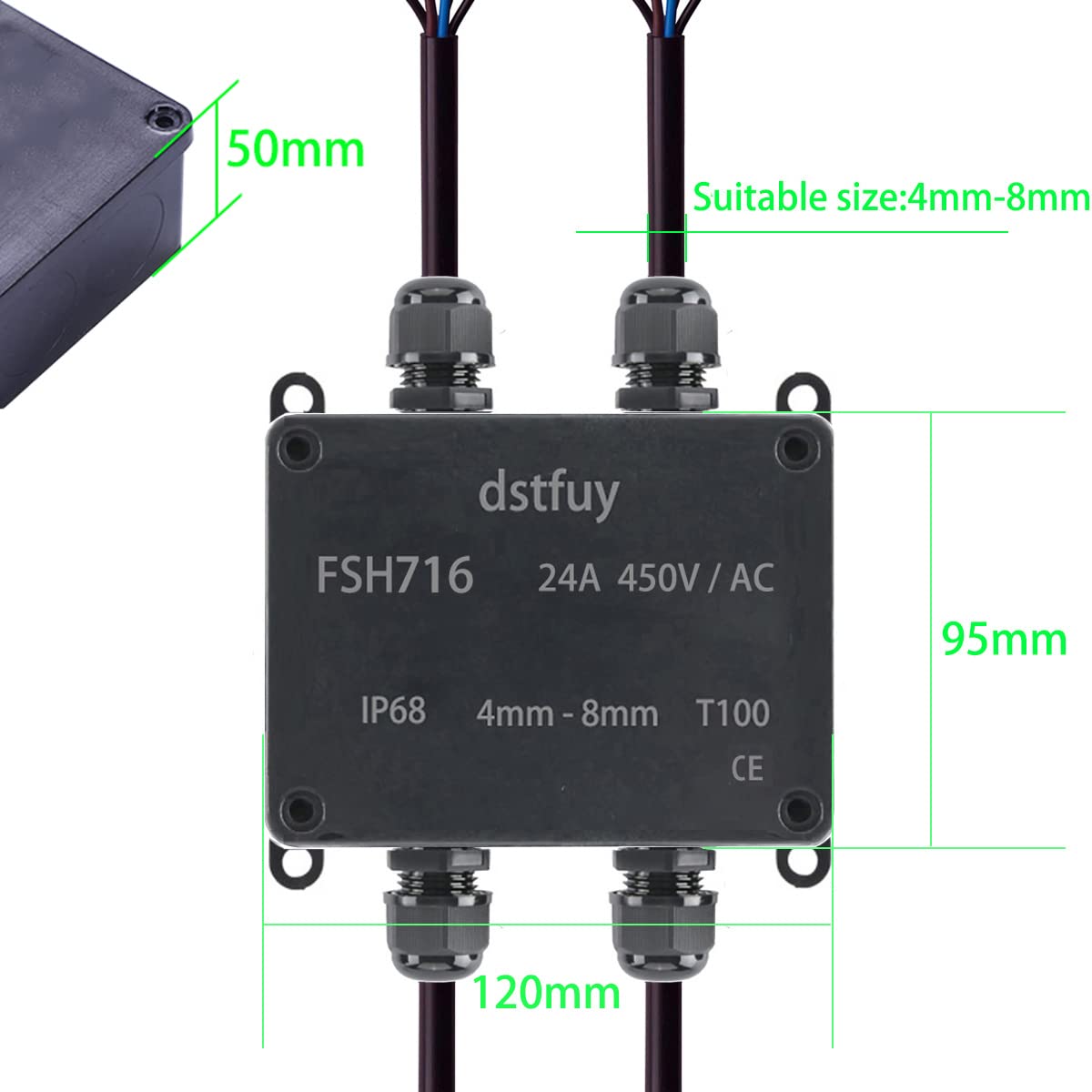 Waterproof Electrical Boxes - IP68 Protection -2