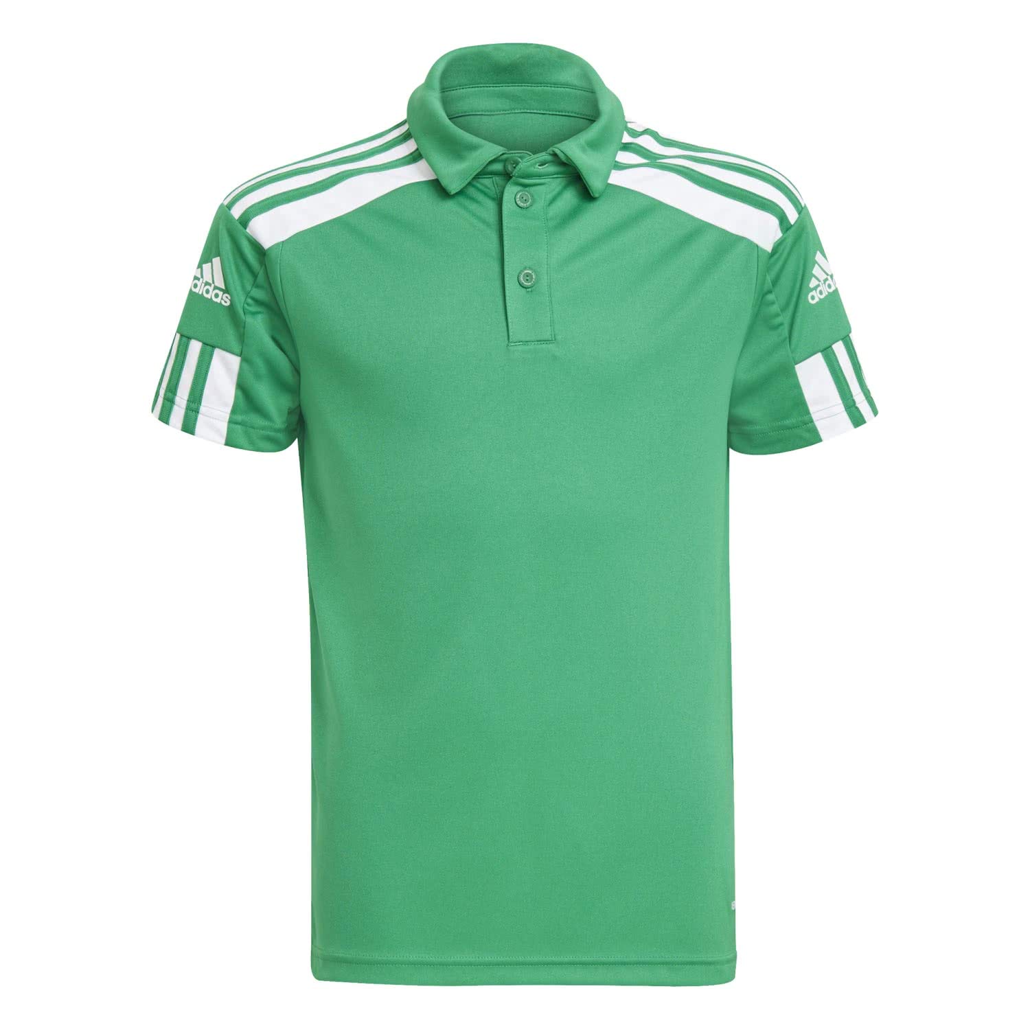 adidas Unisex Kids Squadra 21 Polo Shirt, Team Green / White, 9-10 Years