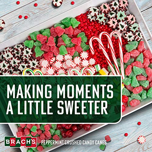 Brach's Peppermint Crushed Candy Canes, 10 Ounce Bag #TOP4