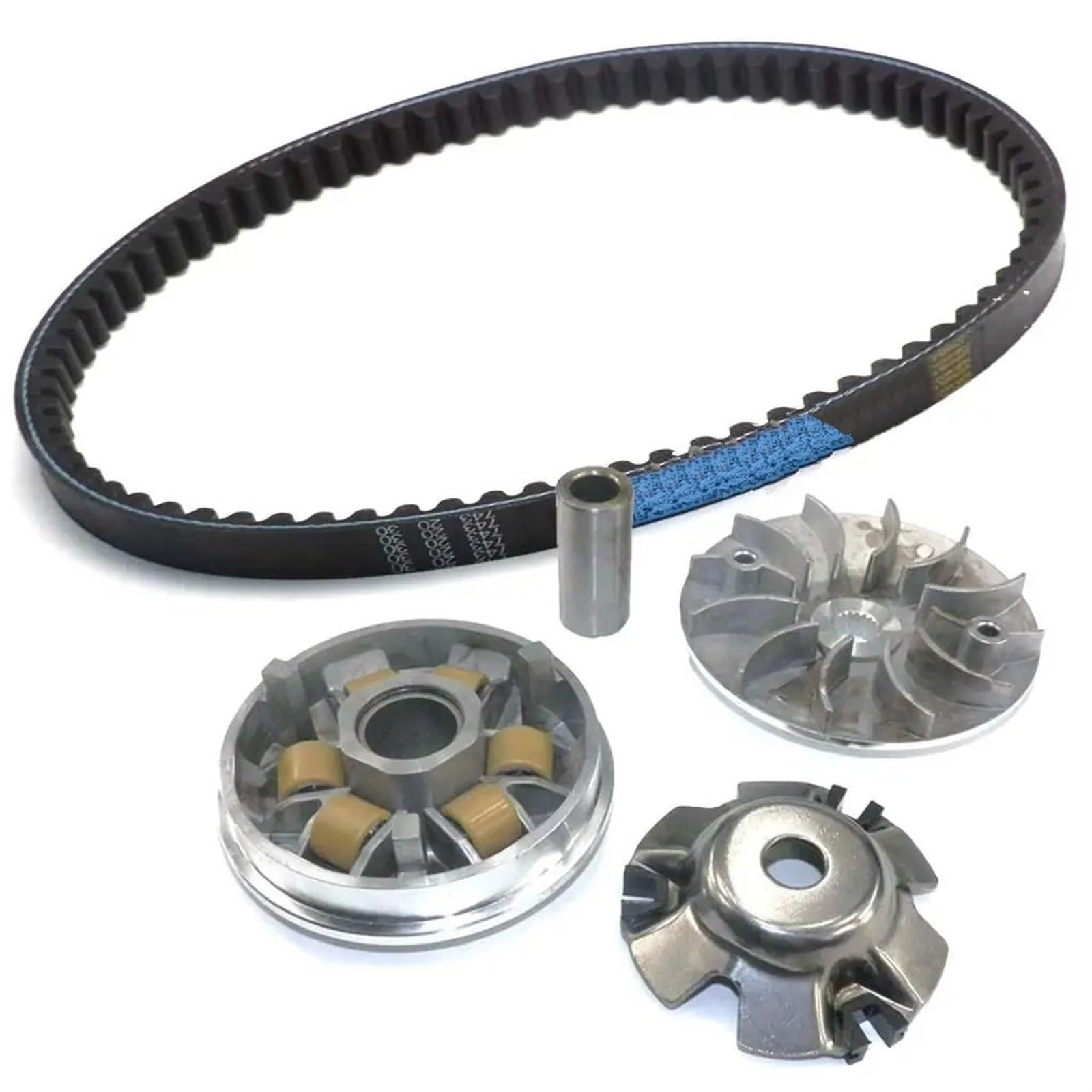 Correa Alternadora Variador Embrague Para Motocicleta Rollos Peso Ventilador 743 20 30 Correa Transmisión Para GY6 125cc 150cc Ciclomotor ATV GO KART