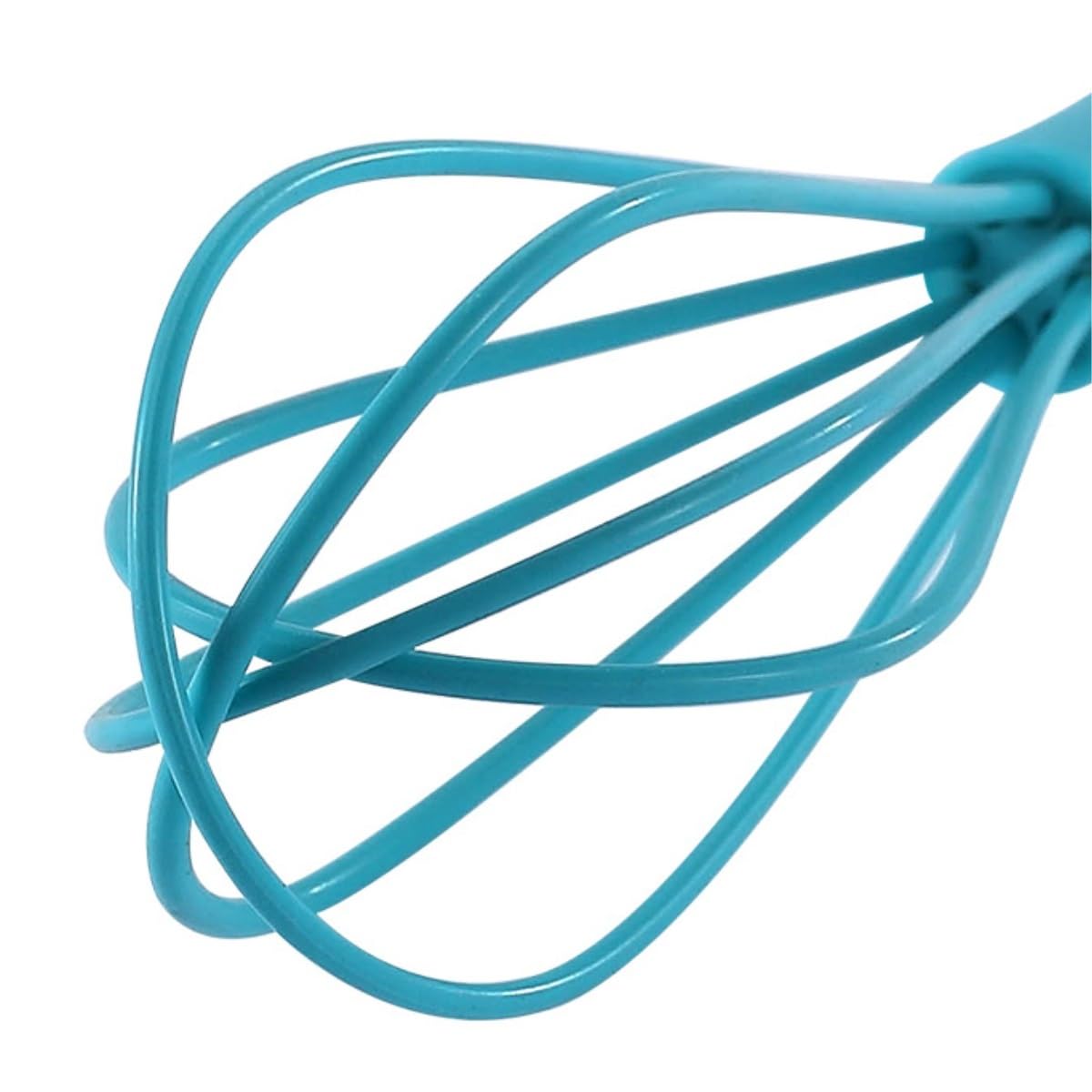 Schneebesen Rührbesen Multifunktionale Rotierende Manuelle Schneebesen Silikon Creme Mixer Backwerkzeuge Küchenutensilien Handschneebesen(Blue)