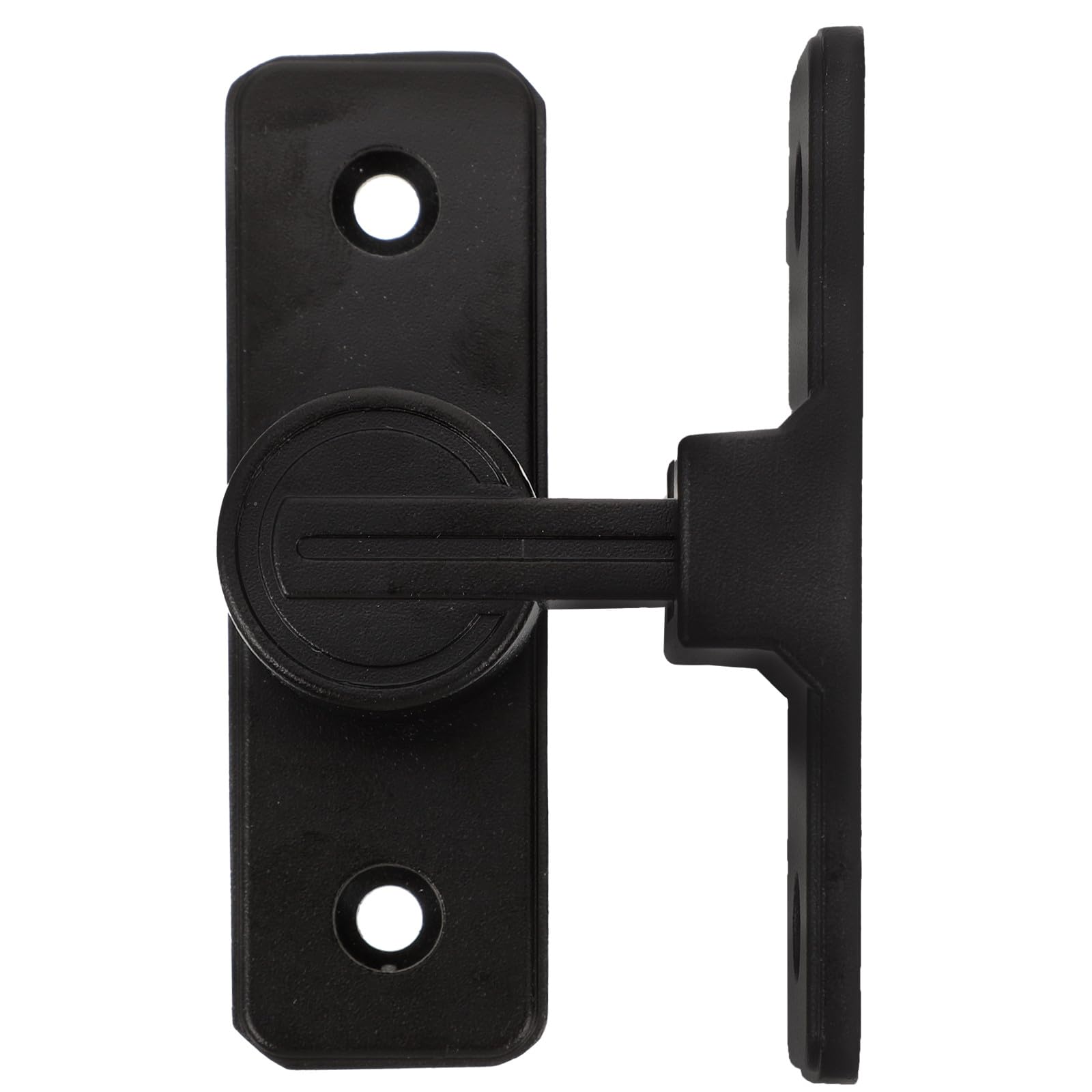 Barn Door Lock 90 Degree Stainless Steel Bar Latch with Door Hook Catch for Bathroom Gate for Home Security