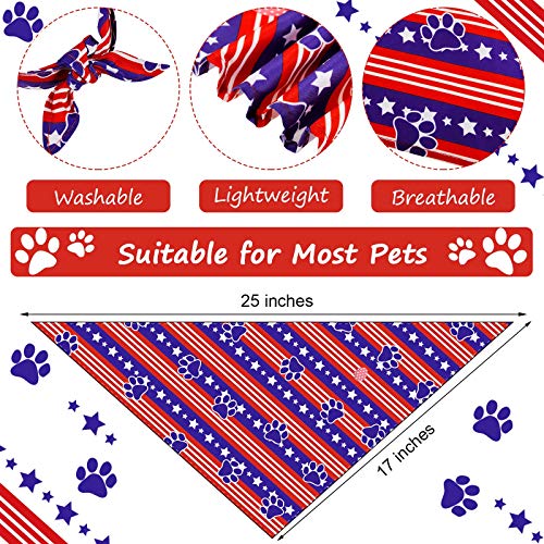 image for Weewooday 9 Pcs Holiday Dog Bandanas Halloween Thanksgiving Christmas 