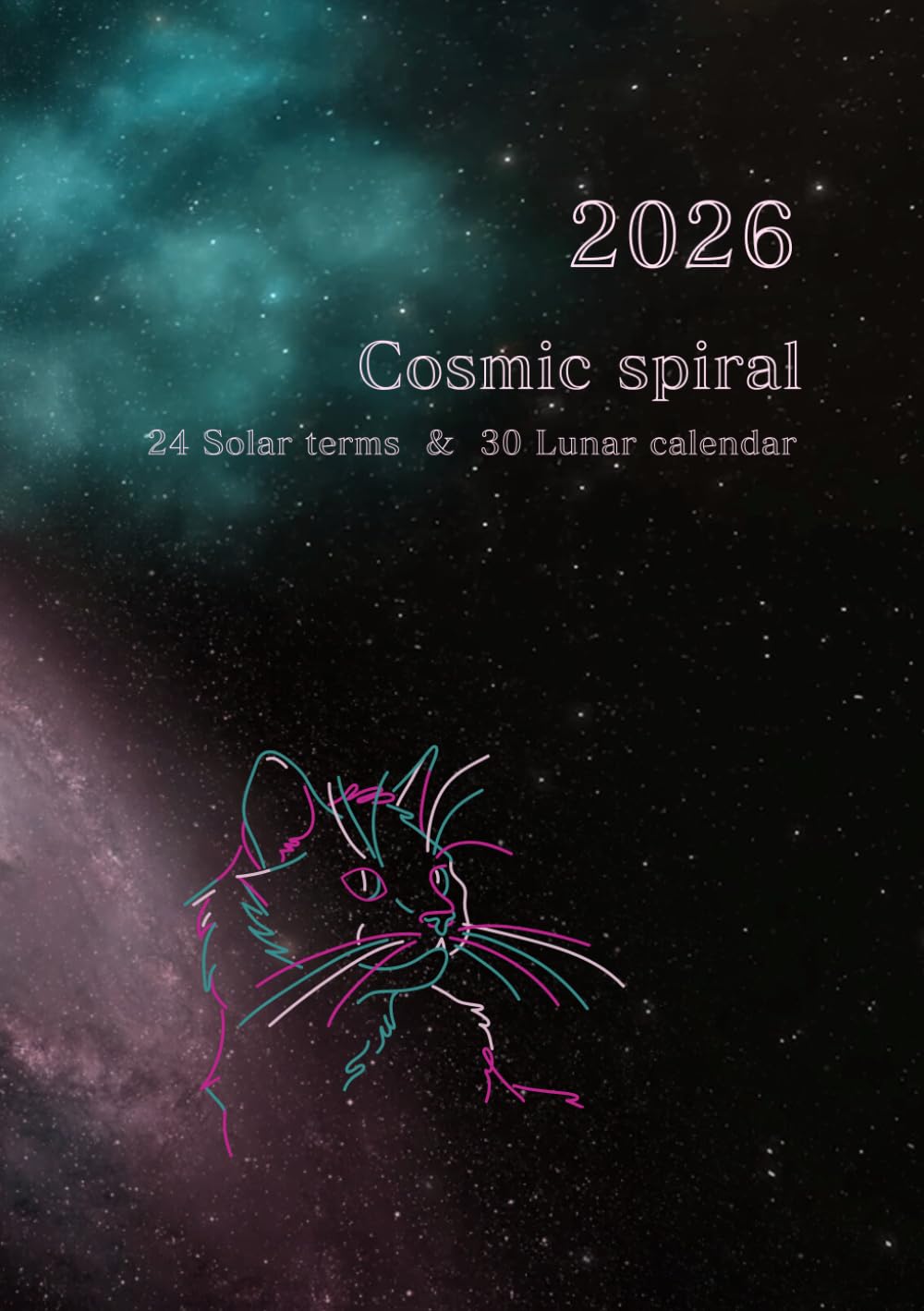 Amazon.co.jp: うちゅうのきもち 2026 一人一宇宙手帳 : Cosmic spiral