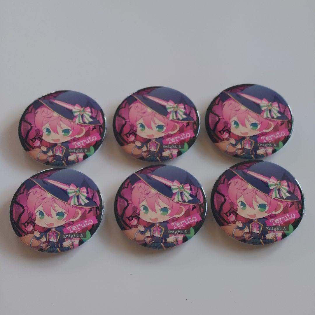騎士X KnightX てるとくん 23 Halloween 缶バッチ KnightX 騎士X KnightA 騎士A てるとくん 缶バッジ - メルカリ