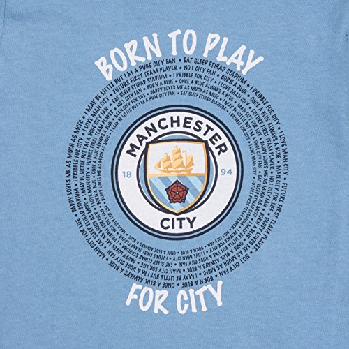 Manchester City FC Official Soccer Gift Boys Kids Baby Pajamas4