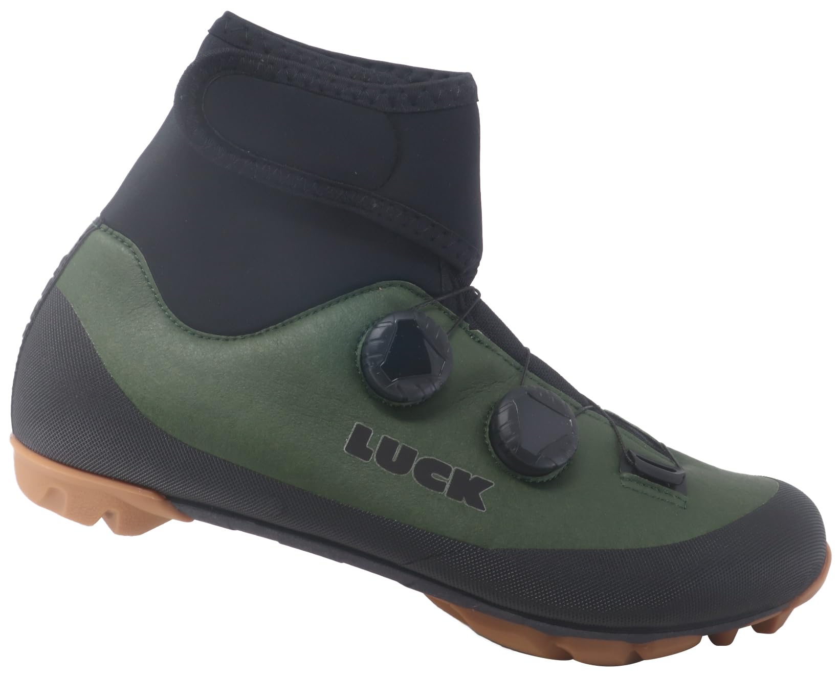 LUCK Winter 24, Zimowe buty rowerowe MTB, z podeszwą węglową, podwójne zapięcie obrotowe i Goretex.