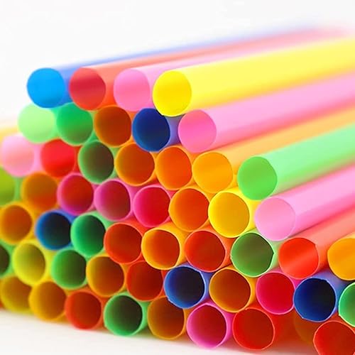 Miniatura 8 de Pajitas desechables, popotes desechables para batidos, ideales para reuniones familiares, fiestas de cumpleaños y reuniones de vacaciones, 300