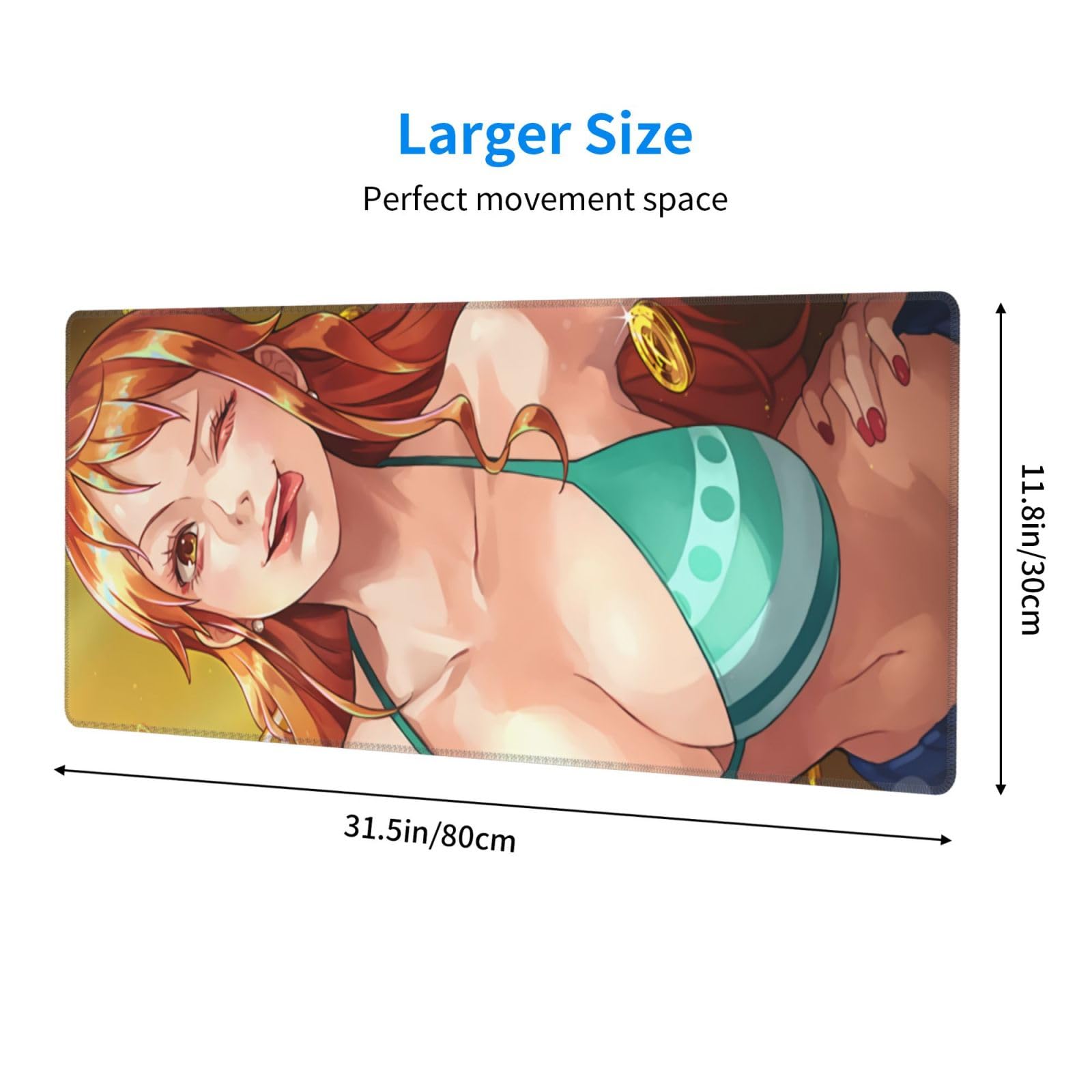 Amazon.co.jp: マウスパッド ワンピース ナミ ゲーミングマウスパッド
