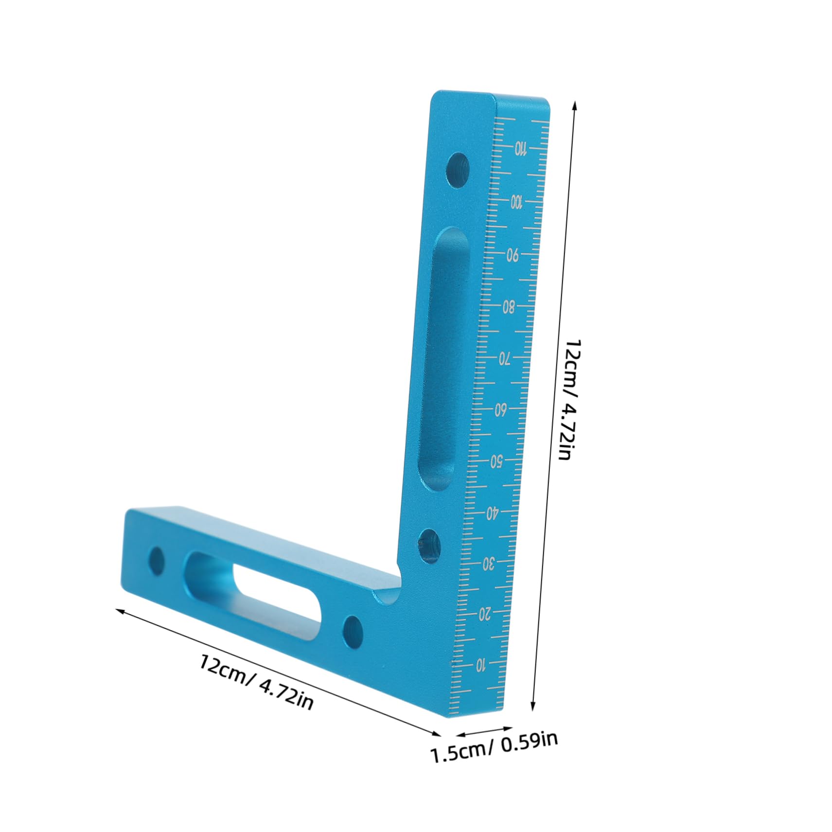 Cabilock 2pcs Right Angle Clamp Squares 90 Degree Angle Clamps for Woodworking Sturdy Metal Positioning Squares