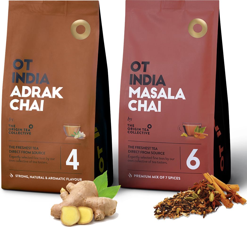 See full amazon price history chart for OT India Adrak Chai & Masala Chai | Ginger Tea & Premium Mix of 7 Spices Tea (2 x 250 gm) OT India Adrak Chai & Masala Chai | Ginger Tea & Premium Mix of 7 Spices Tea (2 x 250 gm) (B0CP9CQMH9) Amazon Price History, Amazon Price Tracker