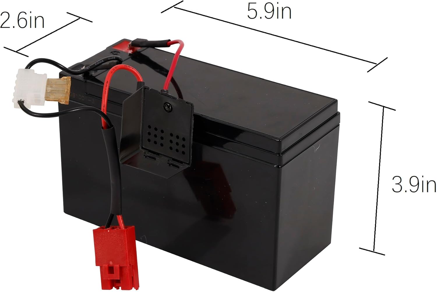 12V 7Ah Replacement Battery for Kids Electric Ride-On Car SUV
