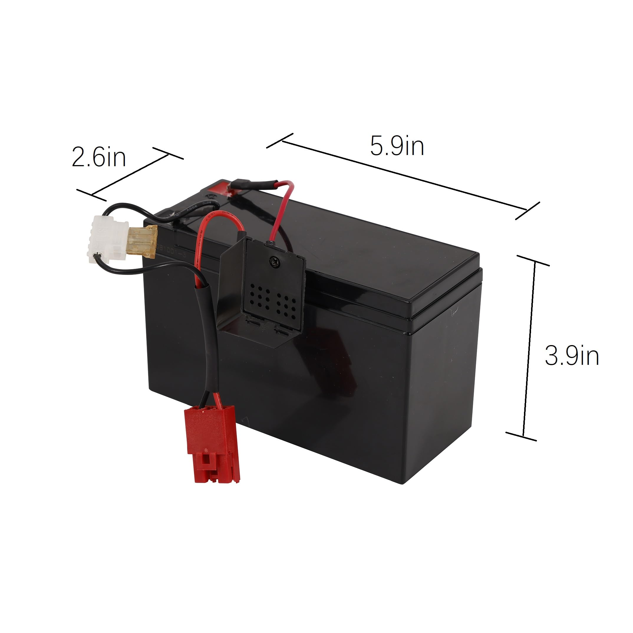 12V 7Ah Replacement Battery for Kids Electric Ride-On Car SUV