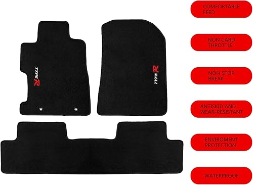 Miniatura 2 de EVPROXP Alfombrillas compatibles con Honda Civic Sedan 2006-2011 de 4 puertas Coupé de 2 puertas, ajuste de fábrica, alfombra delantera y trasera,