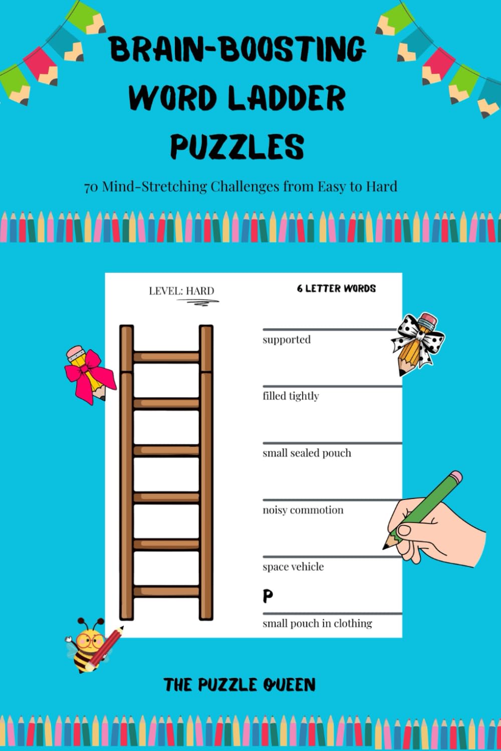 Brain-Boosting WORD LADDER Puzzles: 70 Mind-Stretching Challenges from Easy to Hard