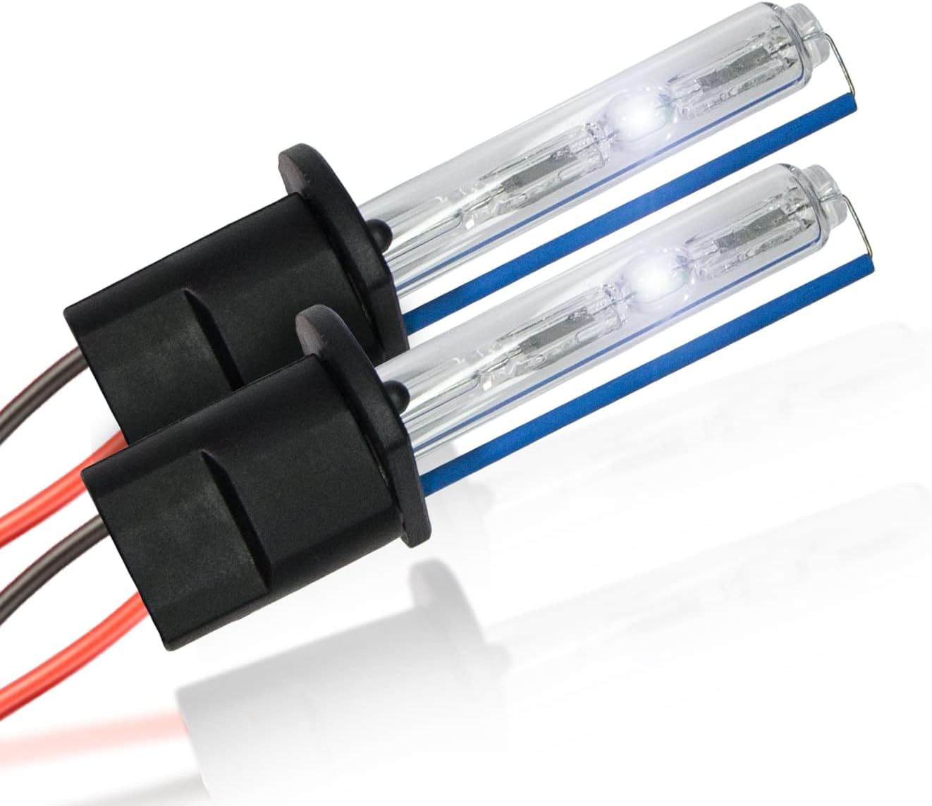 HID-Warehouse HID Xenon Replacement Bulbs - H1 6000K - Light Blue (1 Pair)
