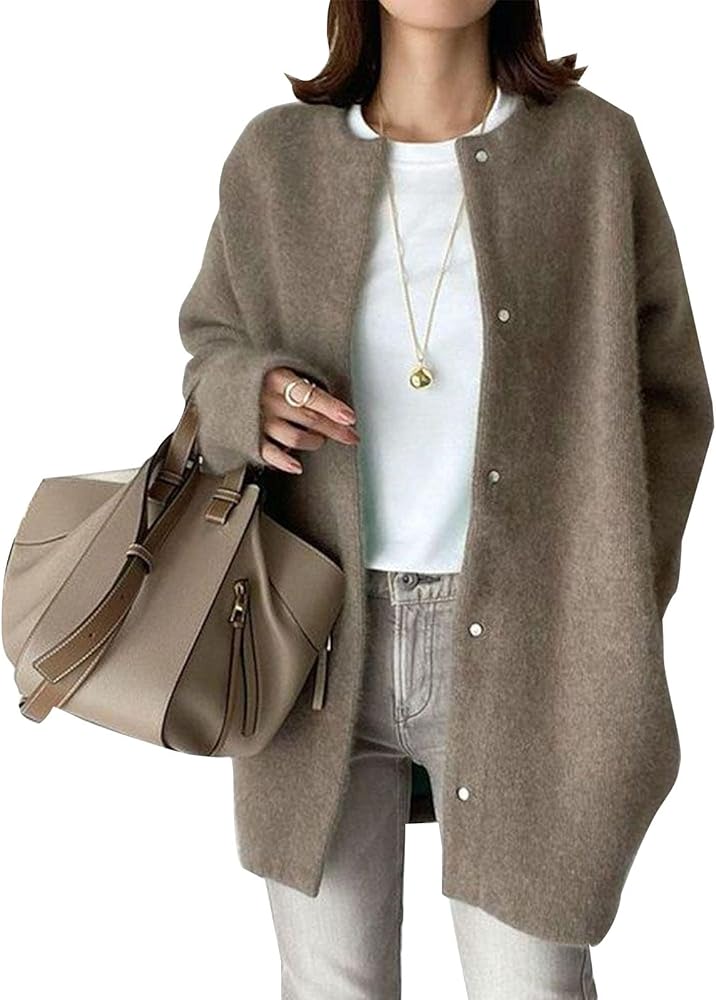 Amazon | [KumiModa] レディース チェスタ コート ウールライク ノー  