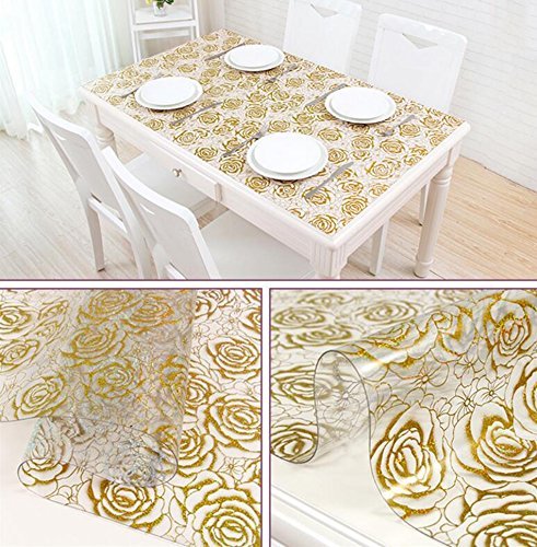 Nappe étanche PVC table à manger style européen bureau impression rétro