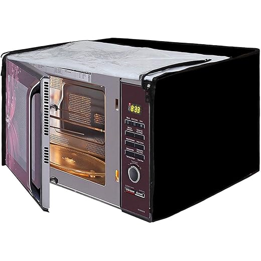 MobiCR Microwave Oven Cover Black 21L