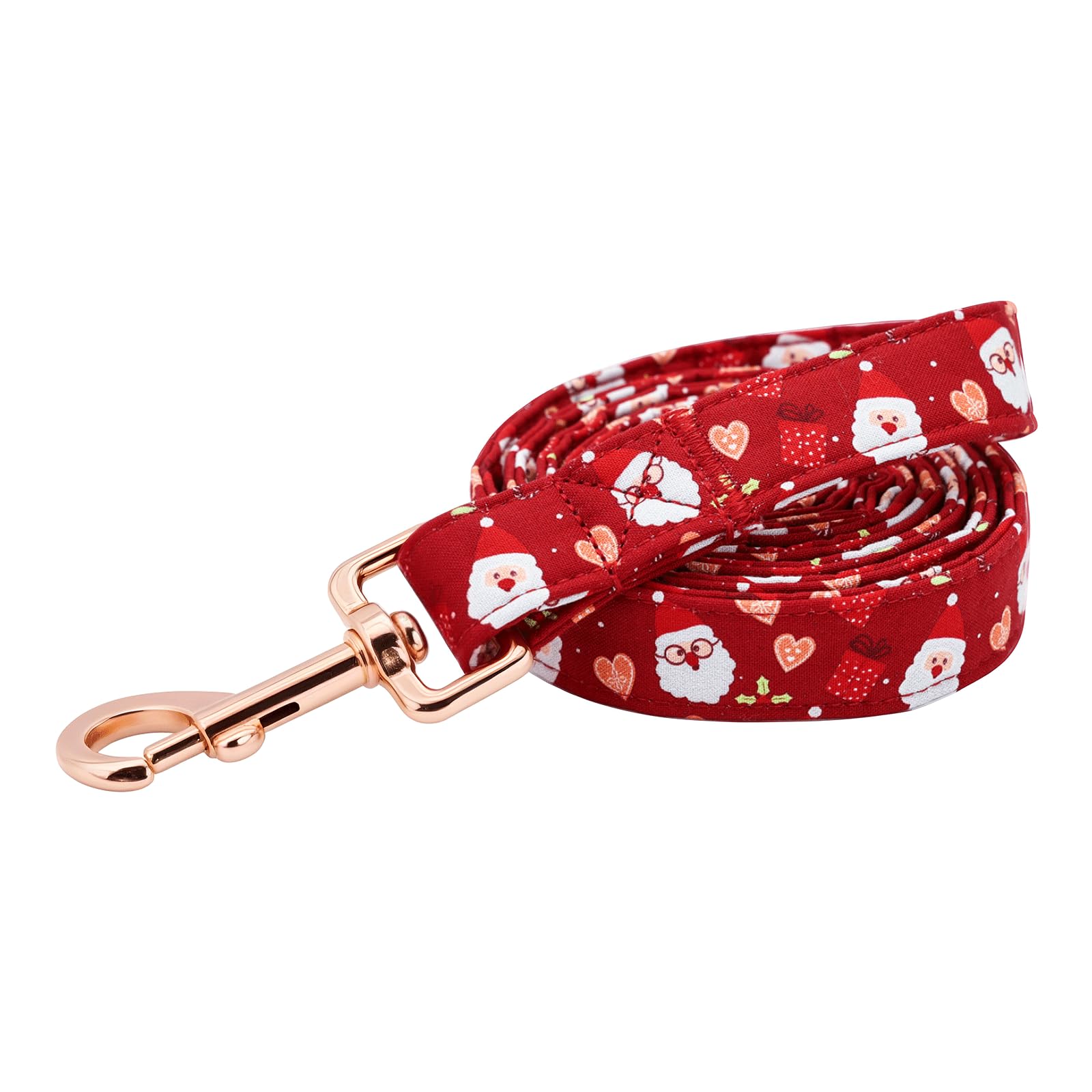 Elegant little tail Dog Leash, Christmas Pet Leashes Winter Female or Male Durable Cotton Leash Soft Handle Pet Puppy Leashes for Small Medium Large Dogs — image 1