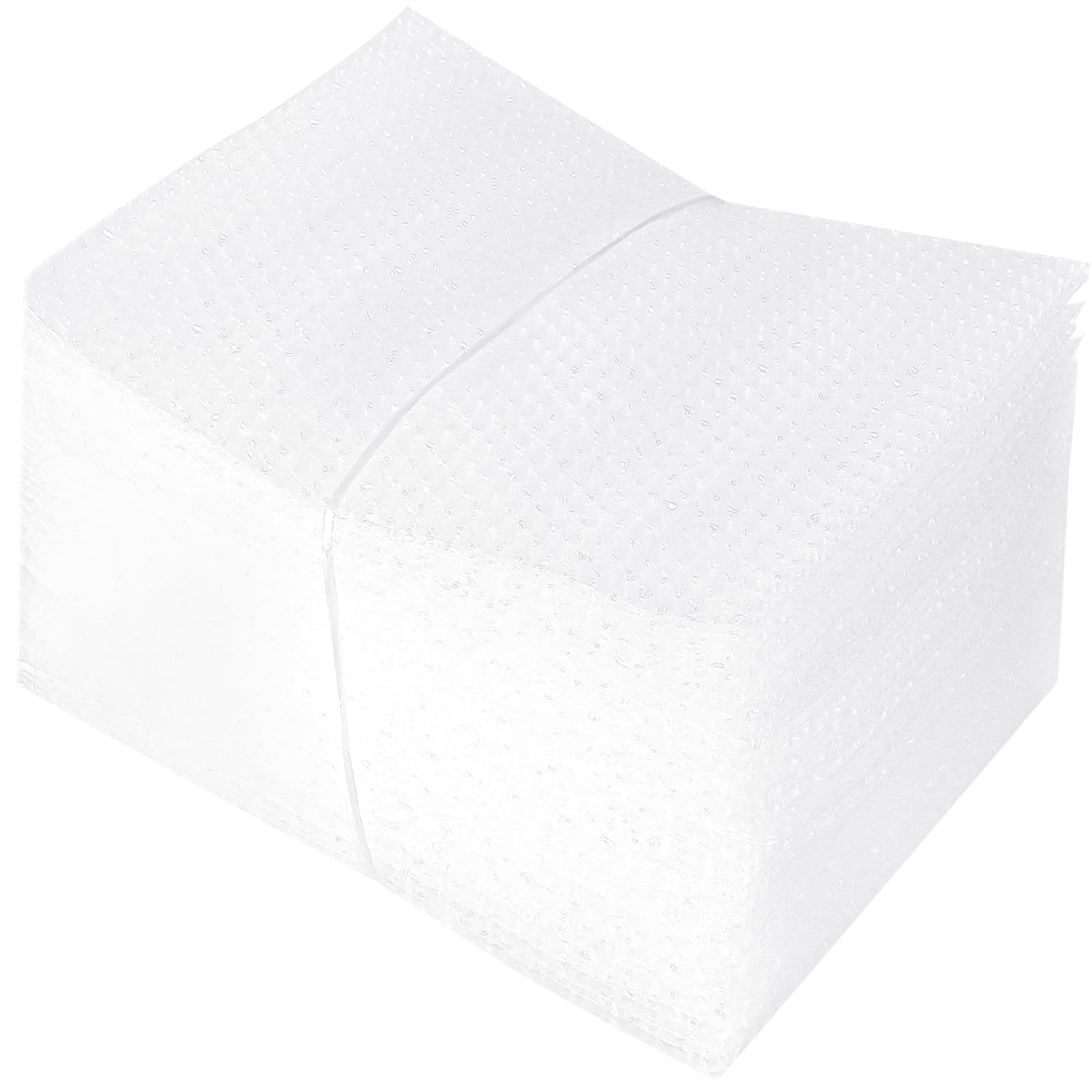 High-PQ Bubble Pouches Wrap, Clear Not Self-Seal Bubble Out Bags with Double Walled Cushioning, Ideal for Packing, Shipping, Storage, Moving (50PCS-