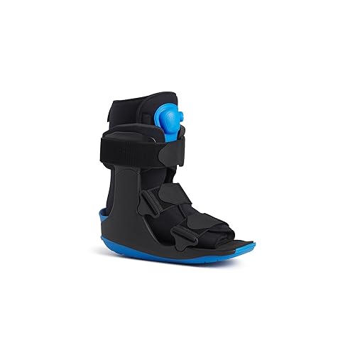 Ovation Medical Gen 2 Botas neumáticas cortas para caminar, ligeras, de perfil bajo, botas médicas de primera calidad para lesiones en los pies,