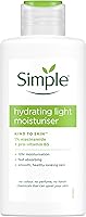 Simple Kind to Skin Hydrating Light Moisturiser Skin Care Product with Pro-Vitamins B5 and E for 12-Hour Moisturisation...