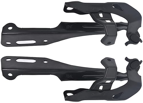 Juego de 2 bisagras de acero negro para capó del conductor y del pasajero para Civic HO1236144 HO1236143 60170TBAA00ZZ 60120TBAA00ZZ 60120TBAA00ZZ