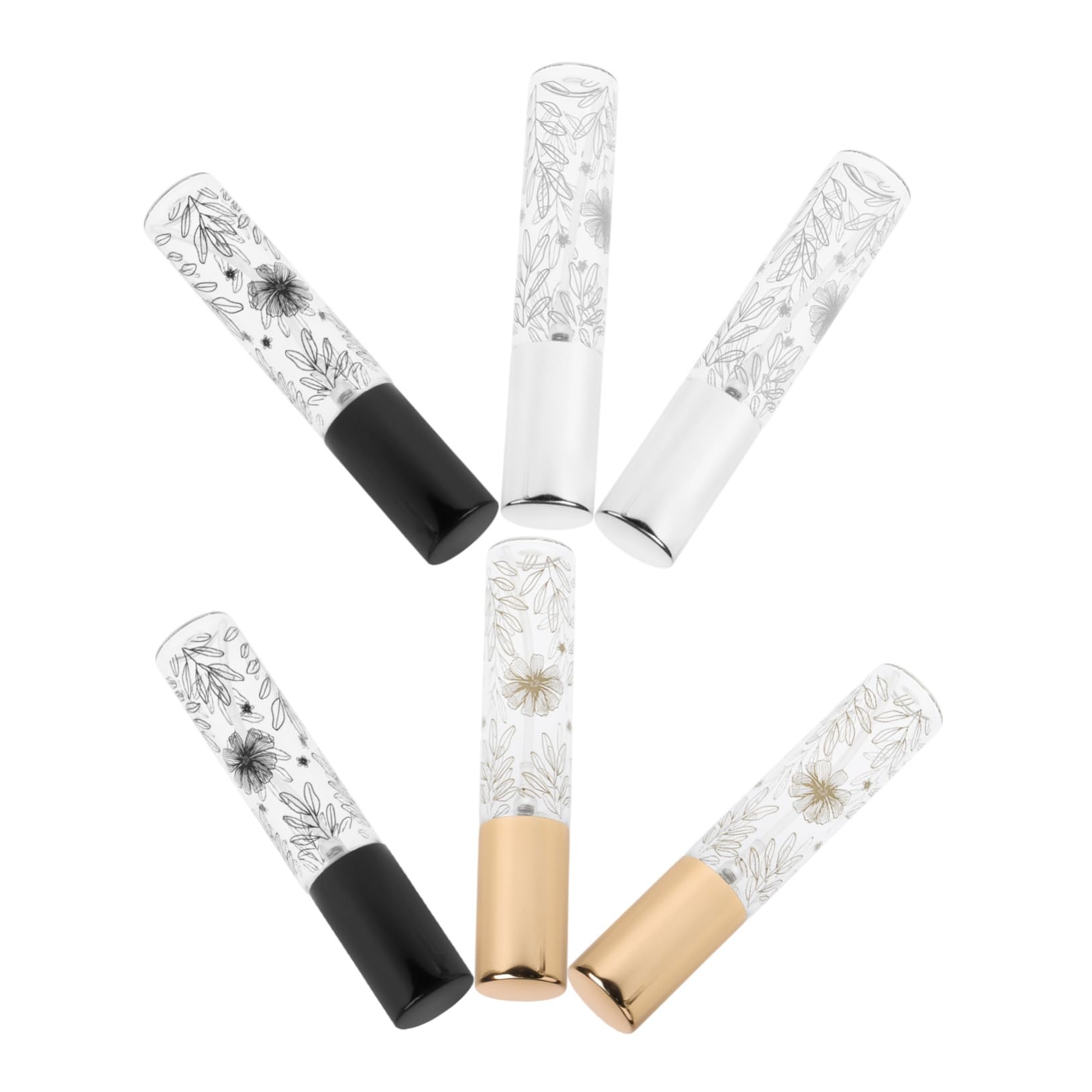 Beavorty 30 Unidades De Botellas De Spray Para Artículos De Tocador Para Viajes Botellas De Viaje Vacías Para Artículos De Tocador Mini Perfume Recargable Portátil Contenedores De Viaje