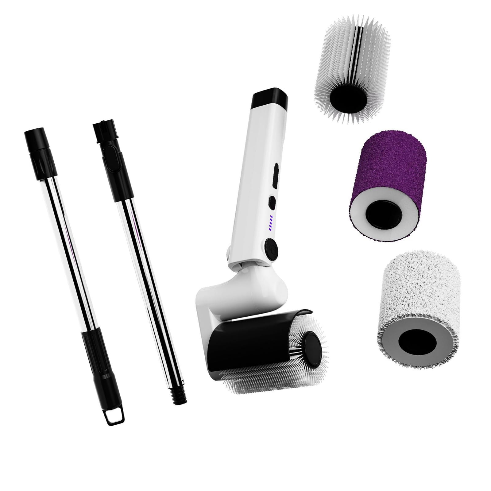 Elnwnnkc Rechargeable Electric Cleansing Brush Highlighting Modifiable Corner Plan for Effortless Cleansing in Difficult Reach Areas Long Battery