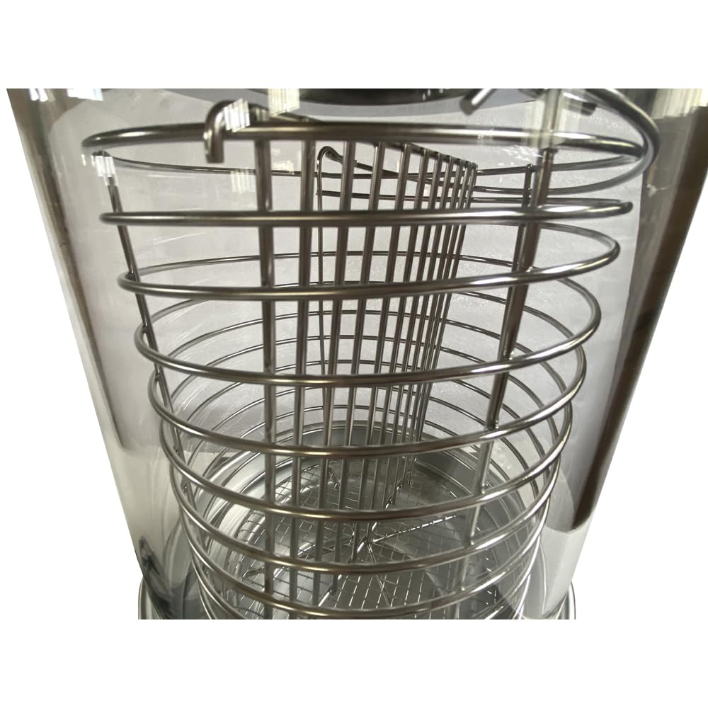 Calentador de vapor para perros calientes de 110 V, 300 W, parrilla eléctrica de salchichas, calentador de bollos de acero inoxidable, temperatura ajustable para bollos de perros calientes 7