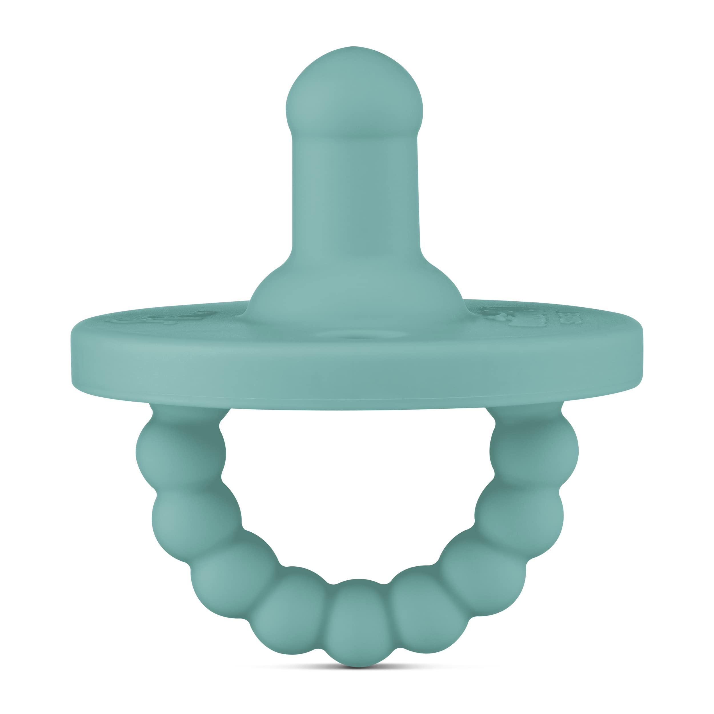 Ryan & Rose Cutie PAT Pacifier Teether (Stage 1, Seaglass)