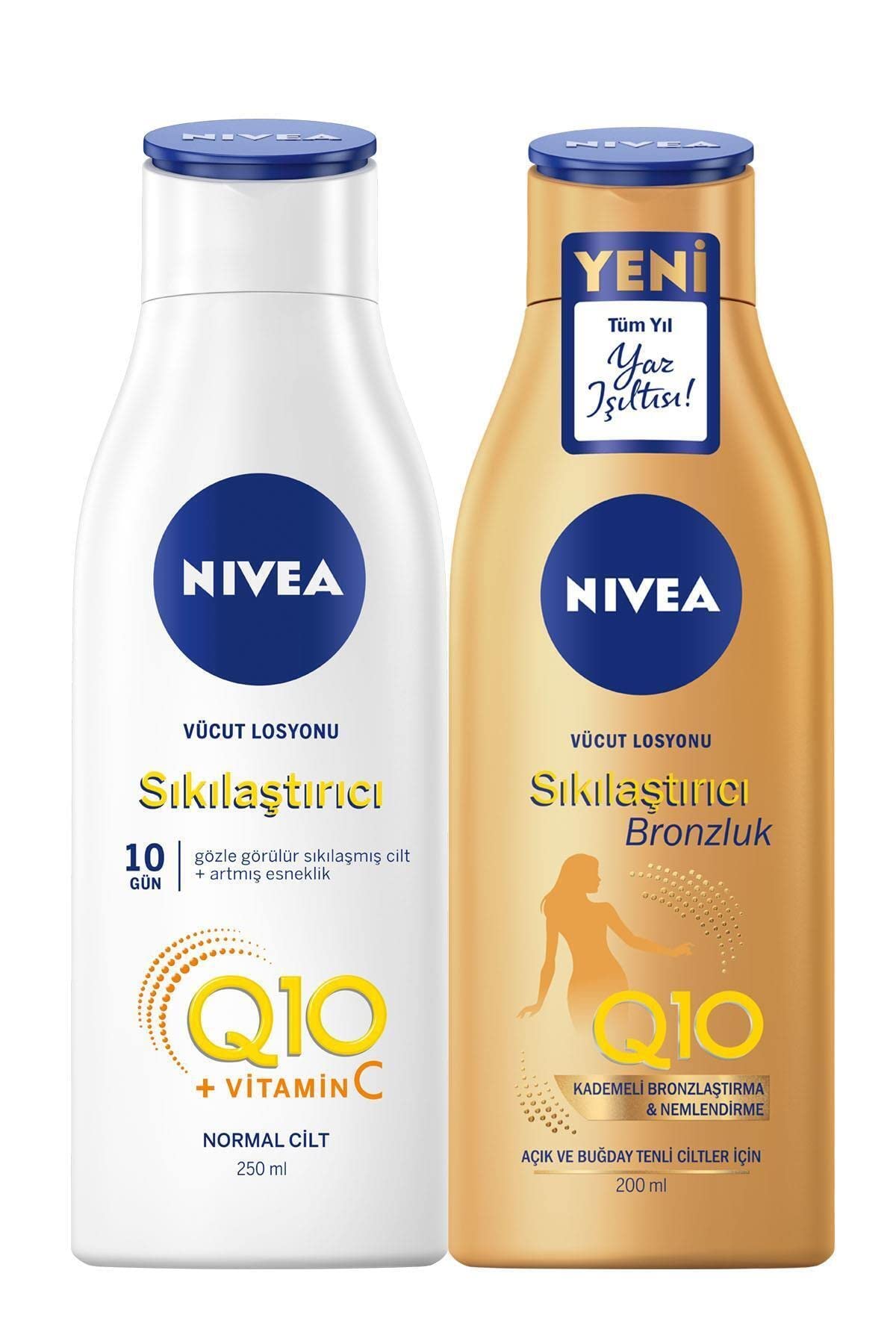 Nivea Q10 Sıkılaştırıcı Vücut Losyonu 250 Ml X Q10 Sıkılaştırıcı Bronzluk