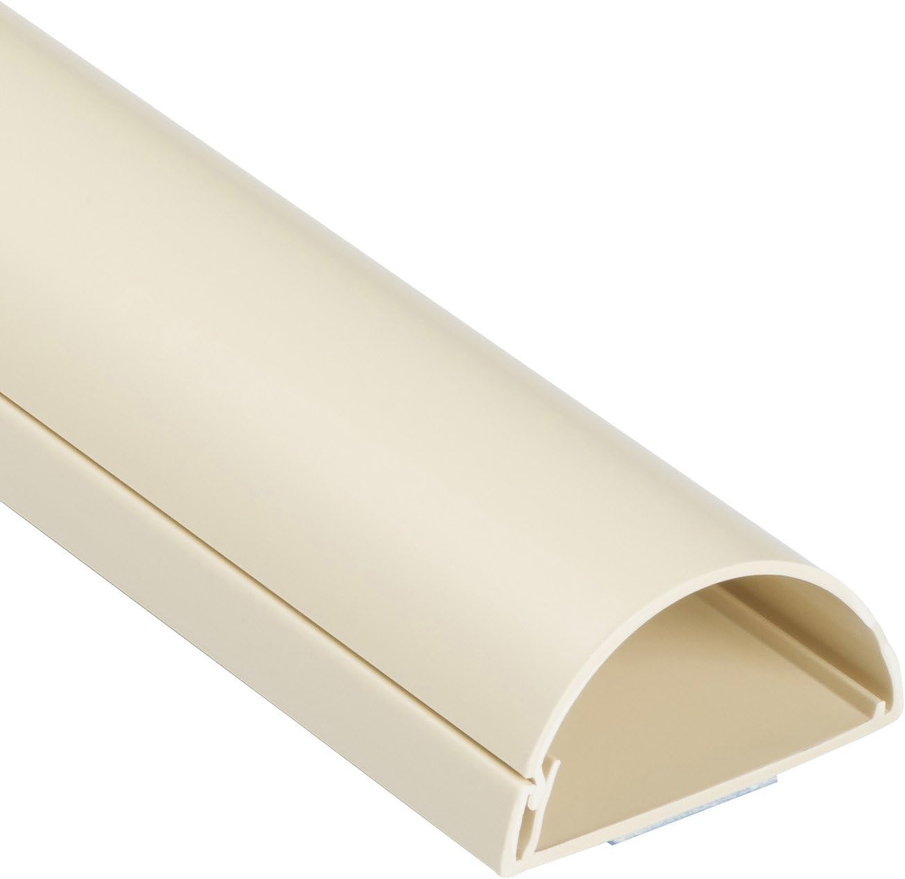 DLine TV Wire Hider, Half Round Cord Cover for Wall Mount