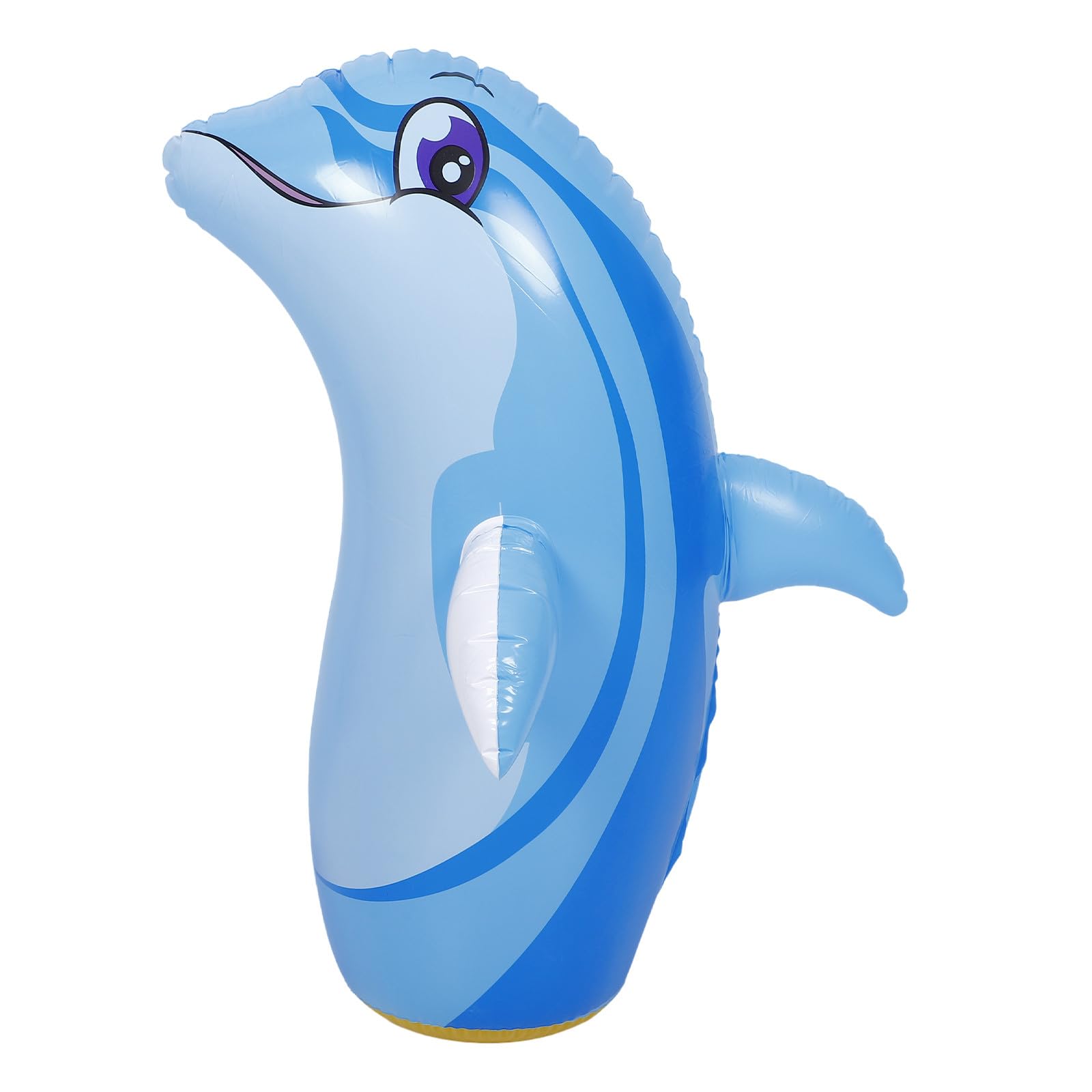 Gatuida Delfín Inflable de PVC para Piscina Juguete Flotante de Delfín para Exteriores Decoración de Fiesta de Cumpleaños Juguete Inflable