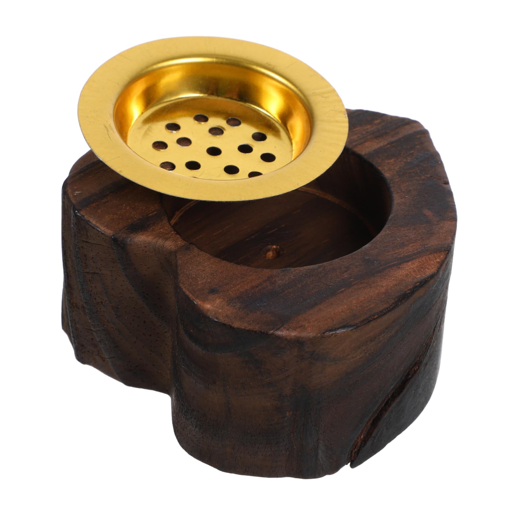 Amosfun 5St Räuchergefäß Liebe Weihrauchbrennerständer Herzförmig Räucherstäbchenhalter arabischer Weihrauchbrenner Holzkohle hausbrenner Halter für Weihrauchbrenner Eisen