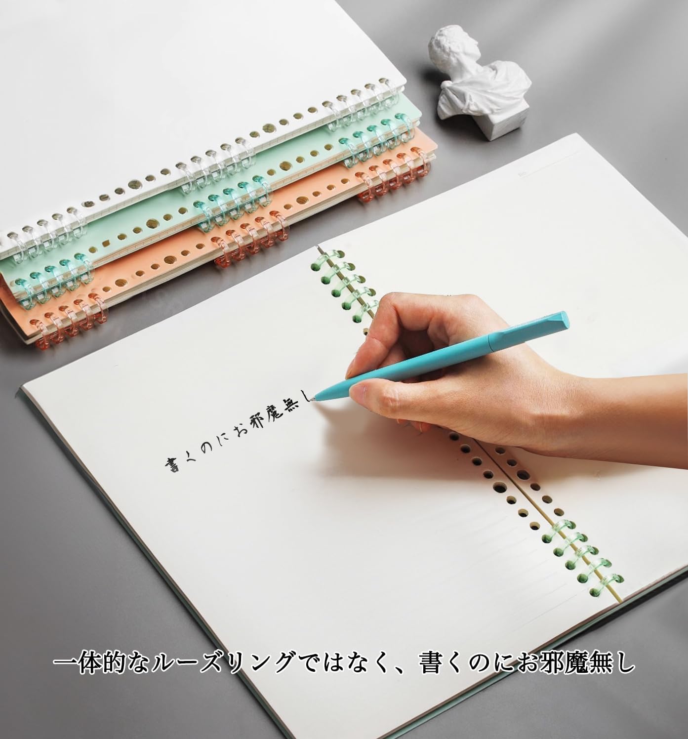 Amazon | Chisafly ルーズリーフ リング ルーズリング バインダー