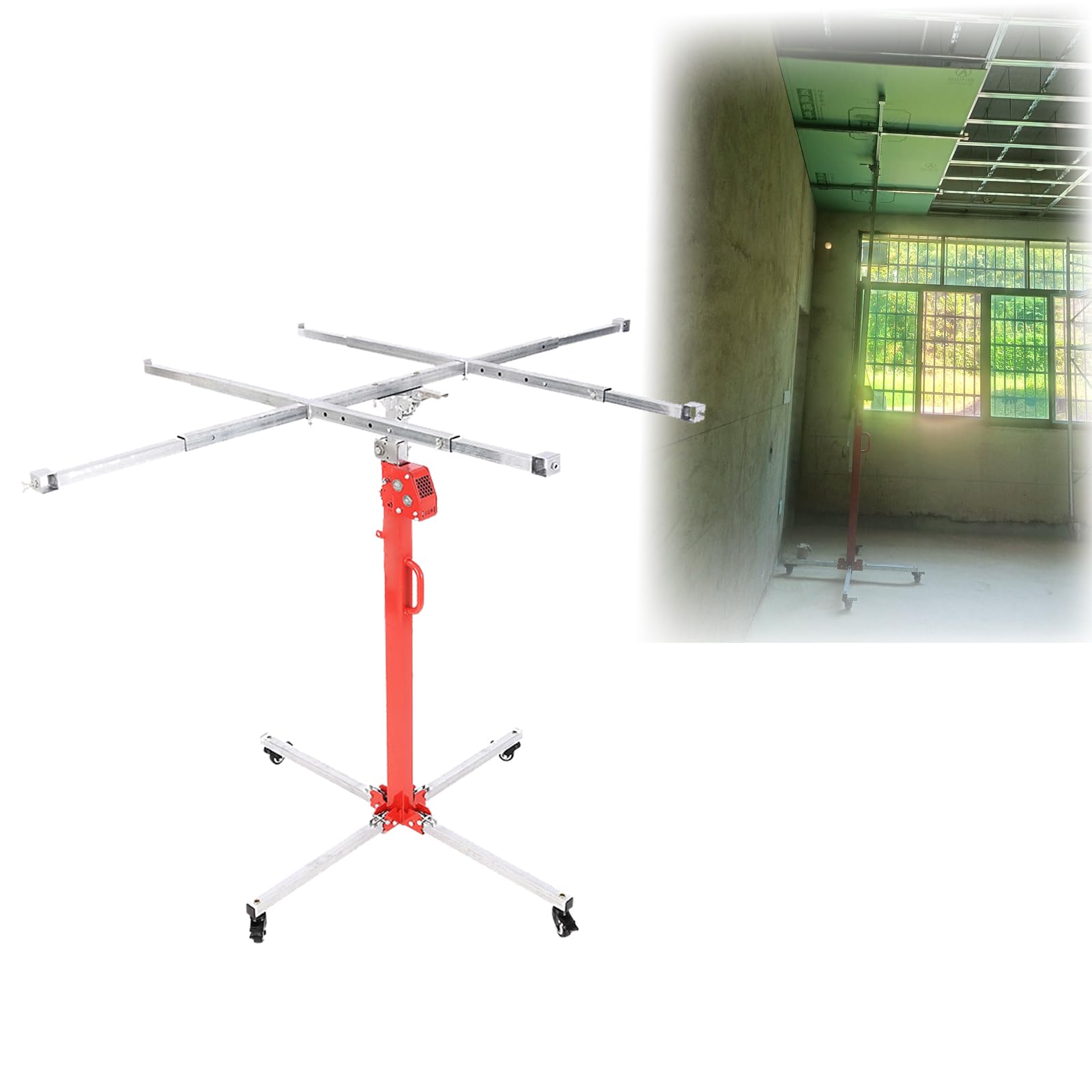 Amazon.co.jp: MDDKOP ボードリフター 乾式壁リフト 金属素材 高さ調節