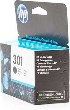 hp 301 black ink amazon