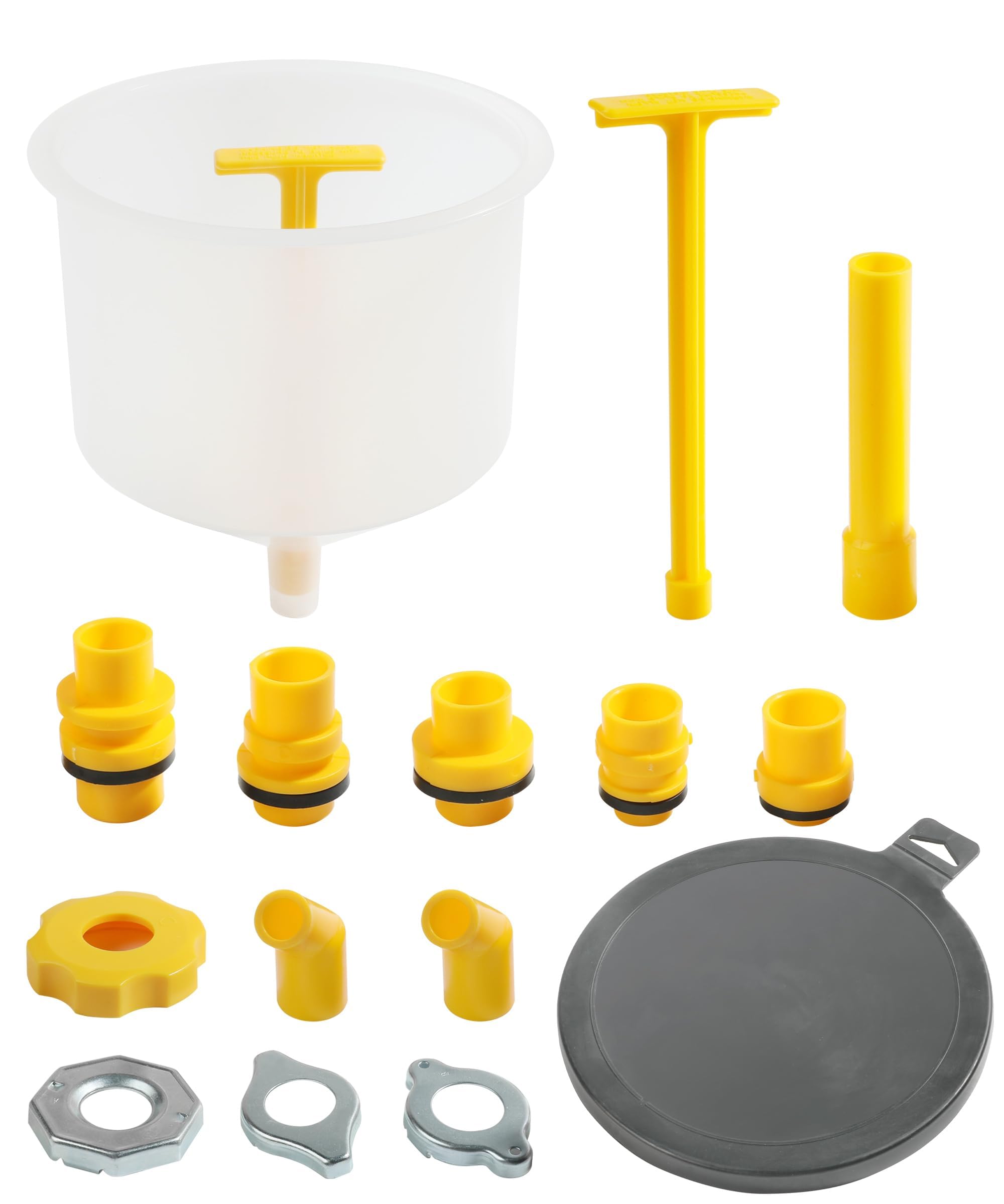 Coolant Funnel Kit, No Spill Radiator Flush and Bleeder Kit, Universal Automotive Antifreeze Bleeder, Spill-Free Radiator Bleeder Funnel, Car Accessories for Universal Vehicles